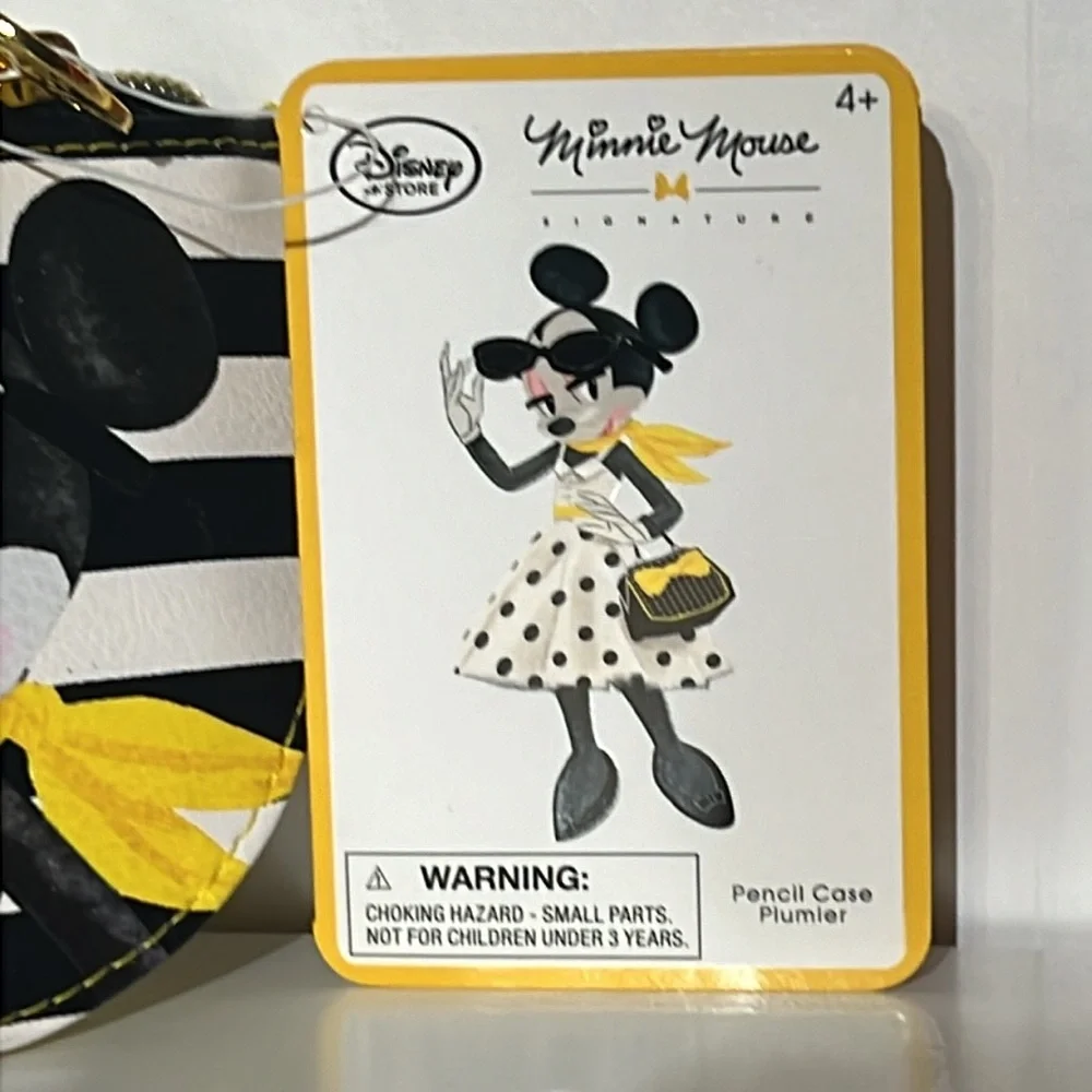 Disney Store Exclusive Minnie Mouse Signature Collection Pencil Case